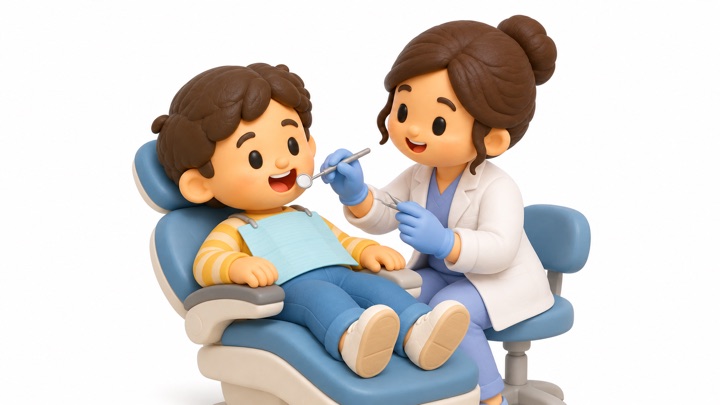 At the Dentist dictionary cover