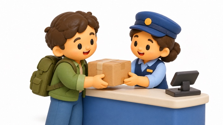 At the Post Office dictionary cover