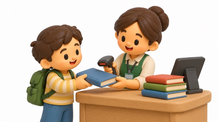 At the Public Library dictionary cover