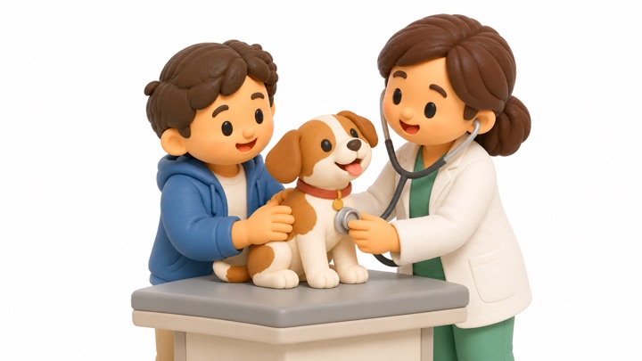 Pet Care and Veterinary Visits dictionary cover